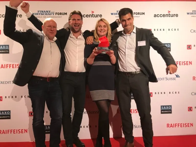 Gewinner des Swiss FinTech Awards